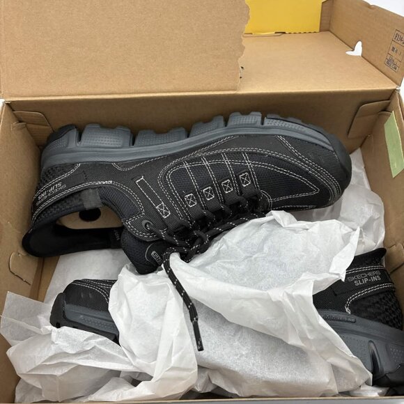 Skechers Summits AT Hands Free Slip-Ins – Black/Charcoal – Men’s Size 9 main image 7